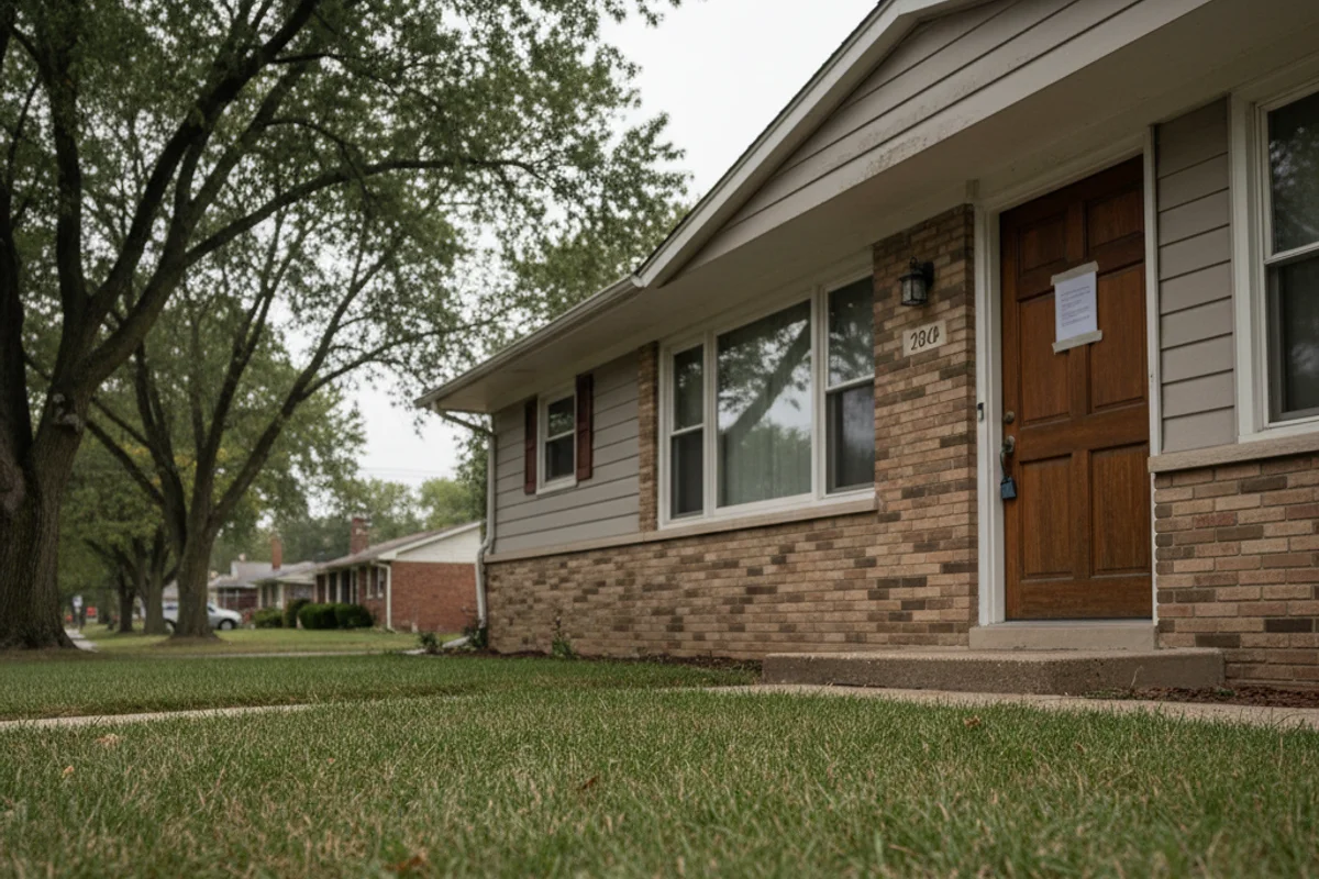 Elgin Illinois home saved from foreclosure with fast cash sale