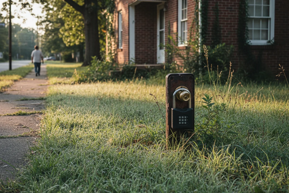 Knoxville homeowner reviewing foreclosure documents considering fast cash sale options